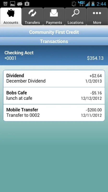 CFCU for Android: Valuable Banking App