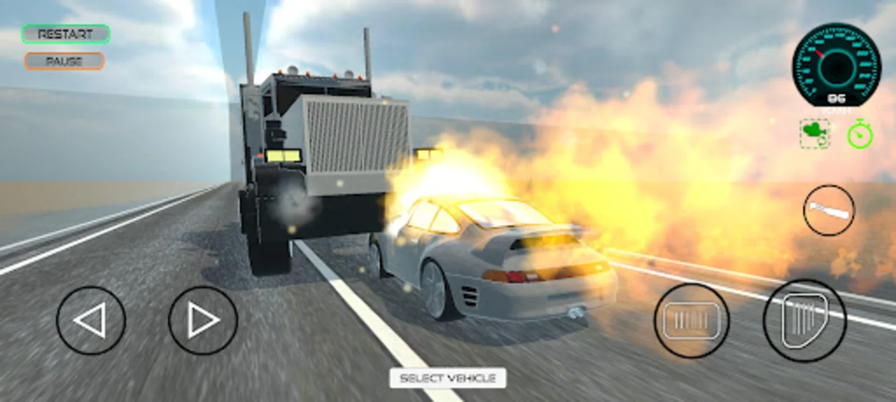 Car crash 3d demolition game for Android - No need to download from AppHuts