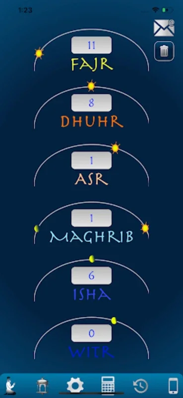 قضاء - Qadha Prayers Counter for Android: Effortless Prayer Tracking