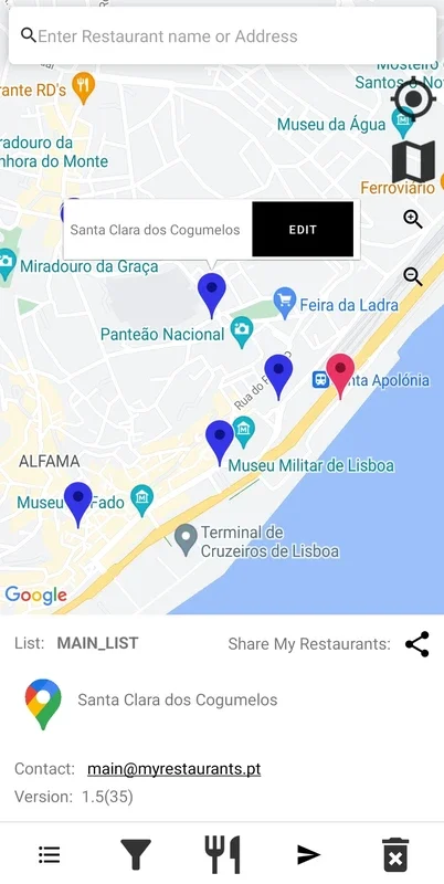 My Restaurants for Android - Track Your Dining Adventures