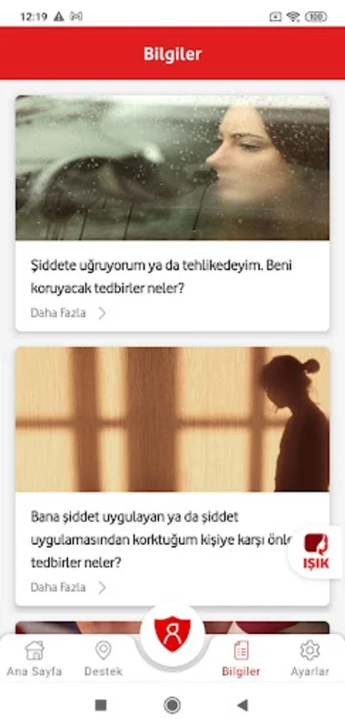 Kırmızı Işık for Android: Empowering Women's Safety