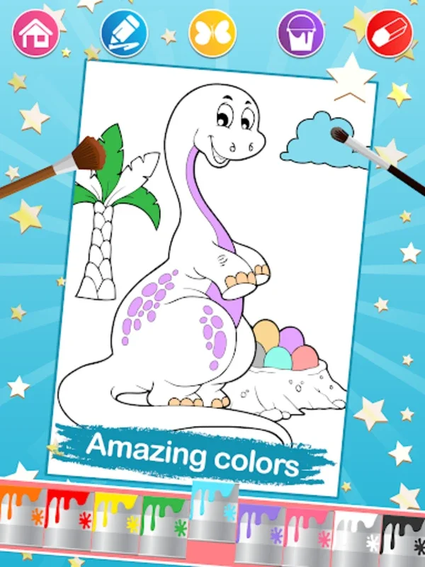 Dino Coloring Pages for Android - Unleash Creativity