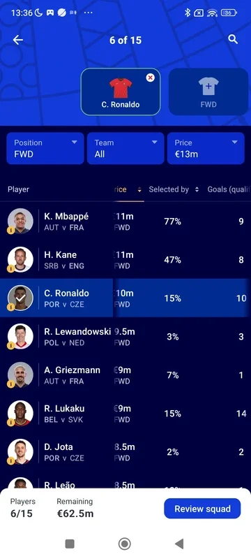 UEFA Gaming: Fantasy Football for Android - Download the APK from AppHuts