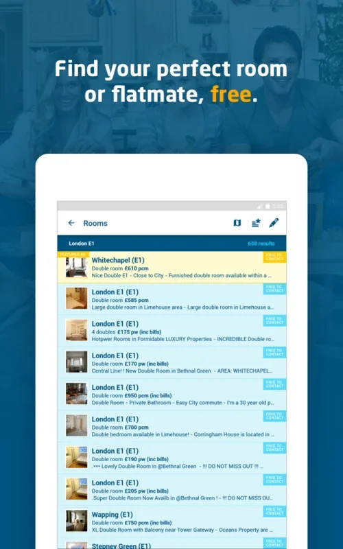 SpareRoom for Android - Find Your Ideal Flatshare