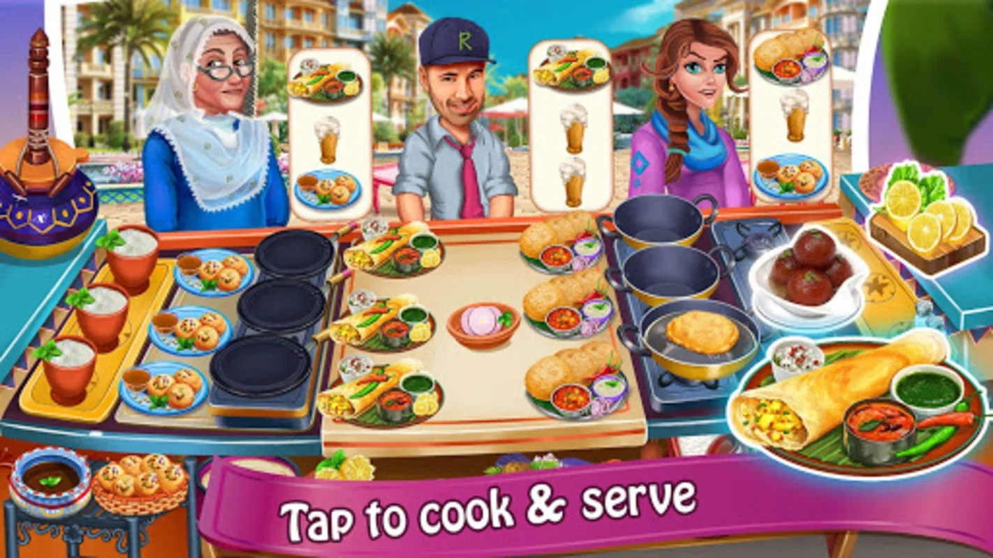 Cooking with Nasreen Chef Game for Android - No Downloading Needed