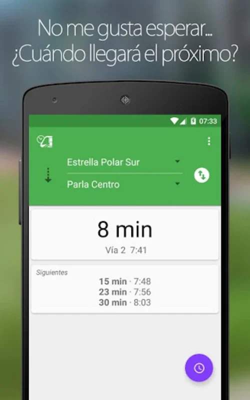 Próximo Tranvía for Android - Real-time Tram Schedules and Planning