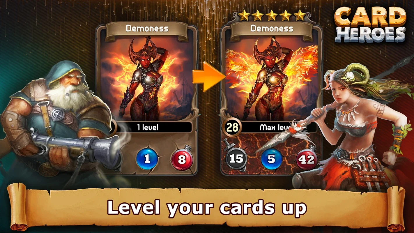 Card Heroes for Android: Quick and Engaging Card Gameplay