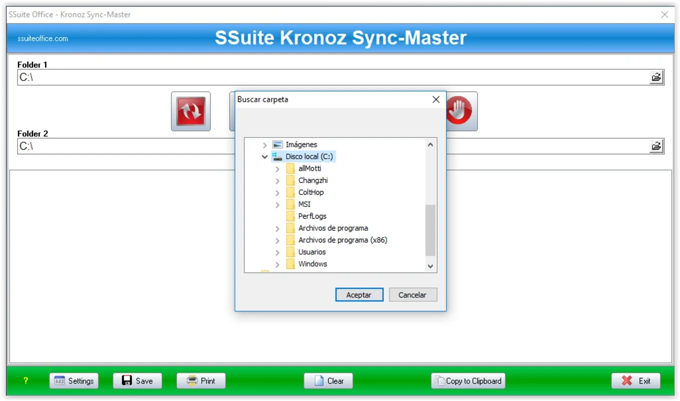 SSuite Kronoz Sync-Master for Windows - Efficient File Synchronization