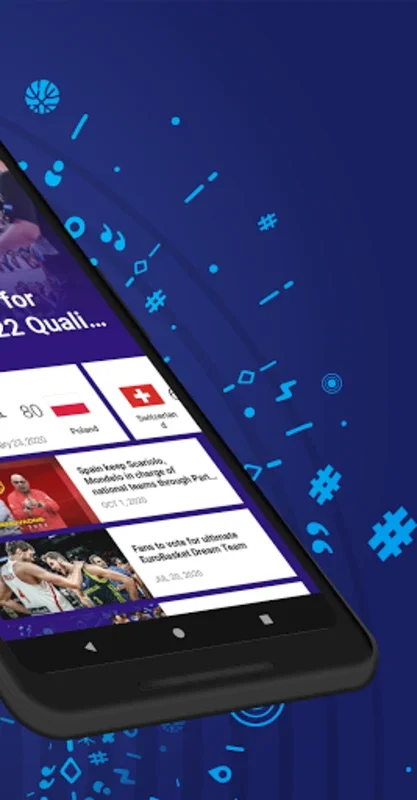 FIBA EuroBasket 2022 for Android - Track EuroBasket 2025 Qualifiers