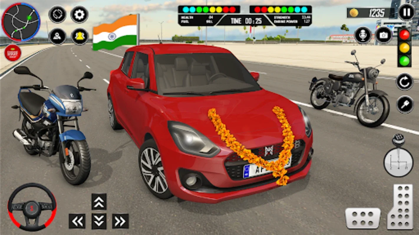 Indian Bike and Car Game 3D for Android - Embark on a Crime City Adventure