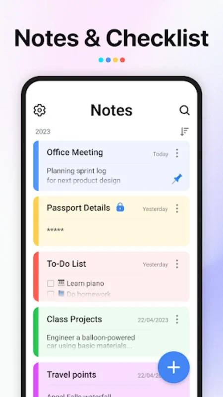 Notes - Checklists & Notepad for Android - Streamline Your Note-taking