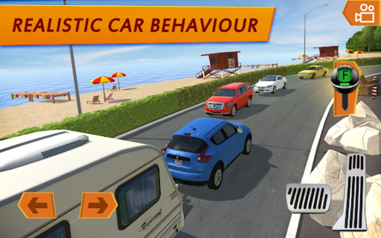 Camper Van Beach Resort for Android - Immersive Driving Adventure