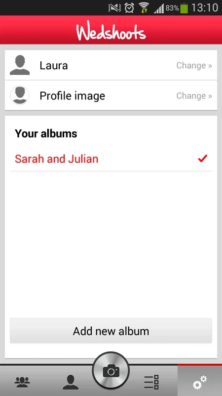 Wedshoots for Android - Create Special Wedding Albums