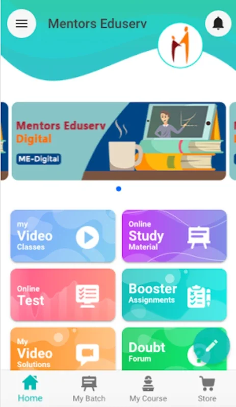 ME-Digital for Android - A Digital Classroom for Competitive Exams