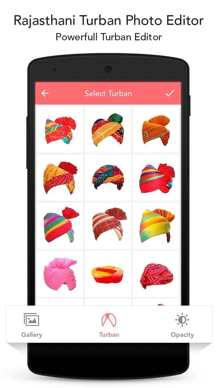 Rajasthani Turban for Android: Add Turbans to Your Photos