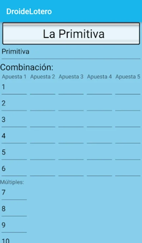 Droide Lotero - Loterías for Android: Your Lottery Companion