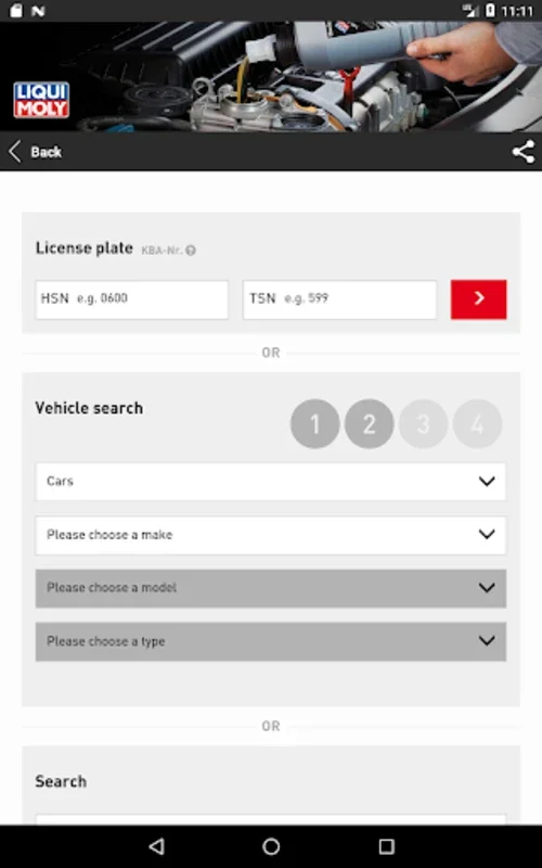 LIQUI MOLY for Android - Find Optimal Motor Oils