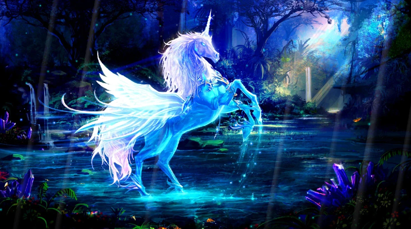 Magic Unicorns Screensaver for Windows - Free Download