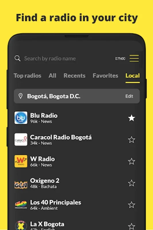 Radio Colombia live for Android - Stream Colombian Radio