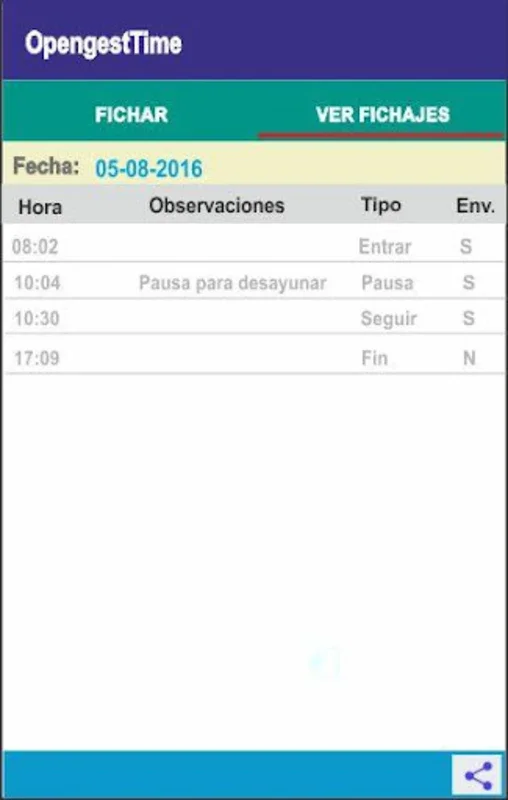 Fichar Horas - OpengestTime for Android: Streamline Time Tracking