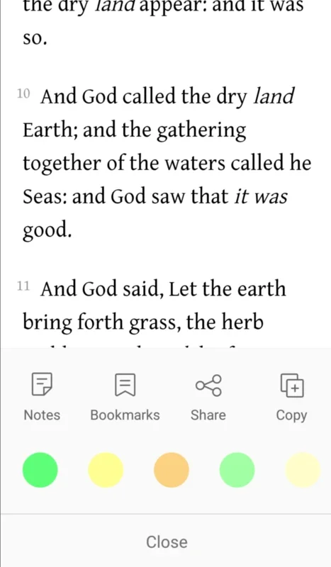 King James Bible for Android - Text and Audio Access