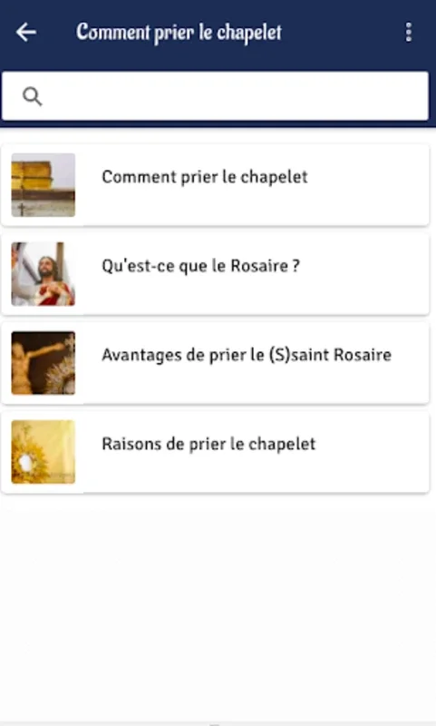 Comment prier le chapelet for Android - Download the APK from AppHuts