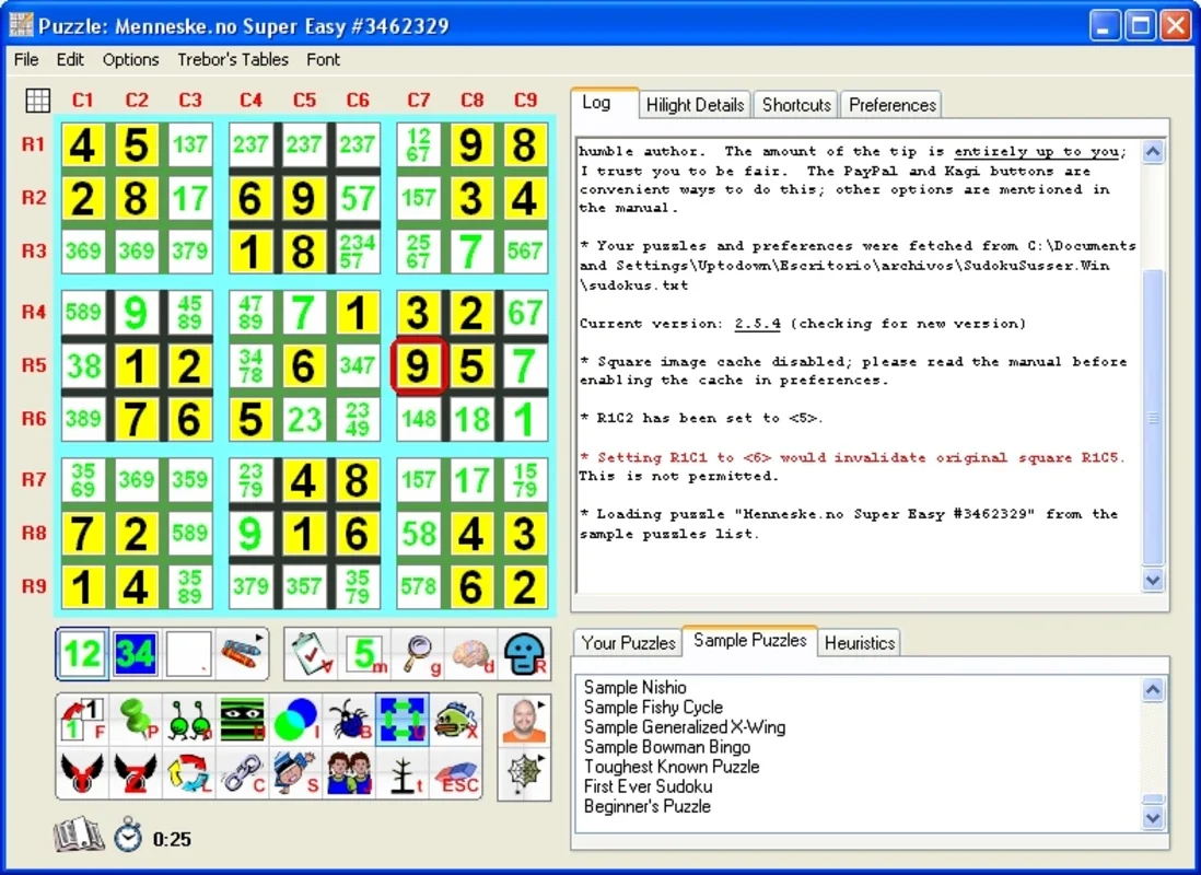 Sudoku Susser for Windows - Solve Sudoku with Ease