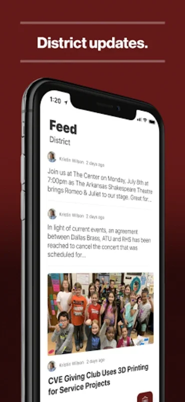 Gila Crossing School for Android - Enhance School Communication