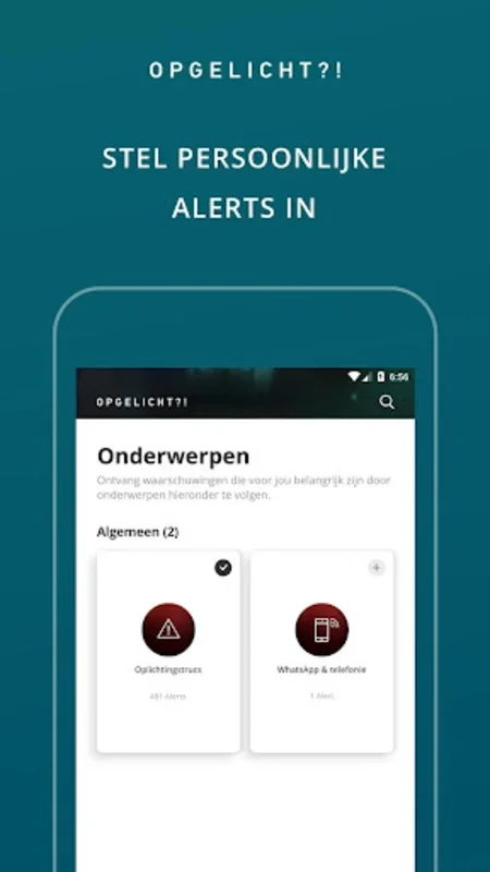 Opgelicht?! for Android - Stay Informed and Protected