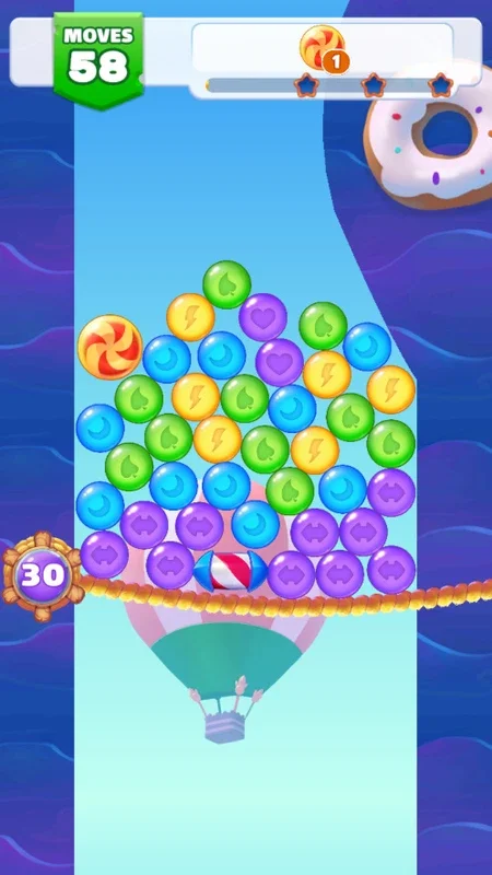 Om Nom Blast! for Android - Addictive Candy Matching Game