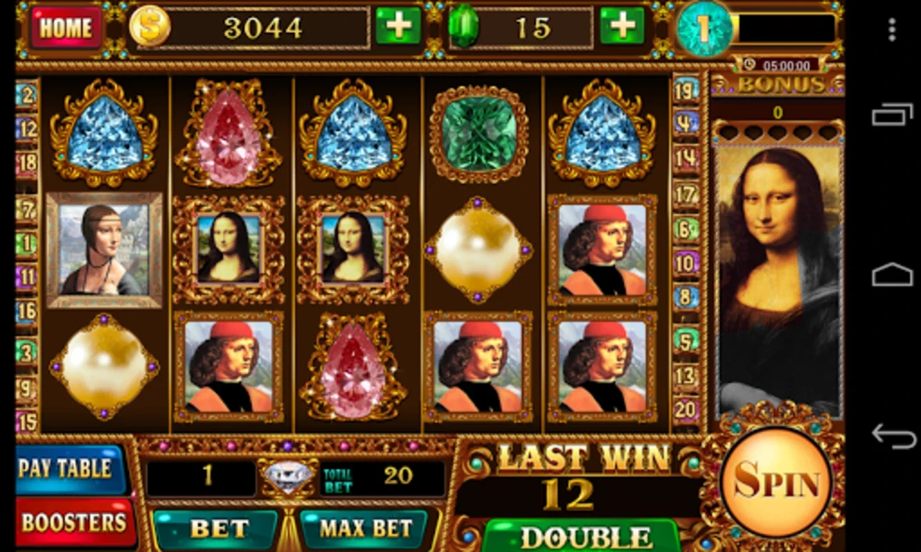 DaVinciSlot for Android - Exciting Slot Gaming