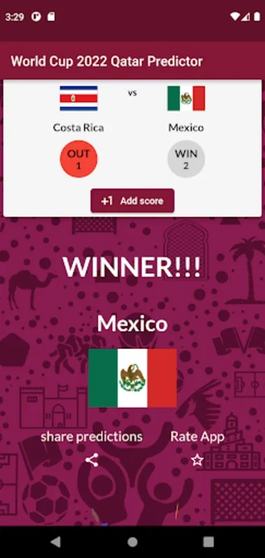 World Cup 2022 Qatar Predictor for Android - Predict Football Outcomes