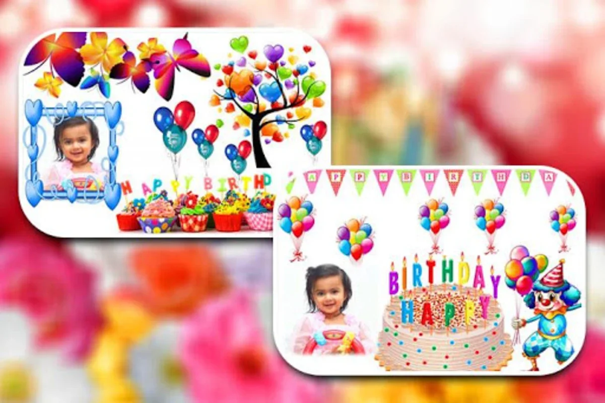 Birthday Photo Frames for Android - Customize Photos