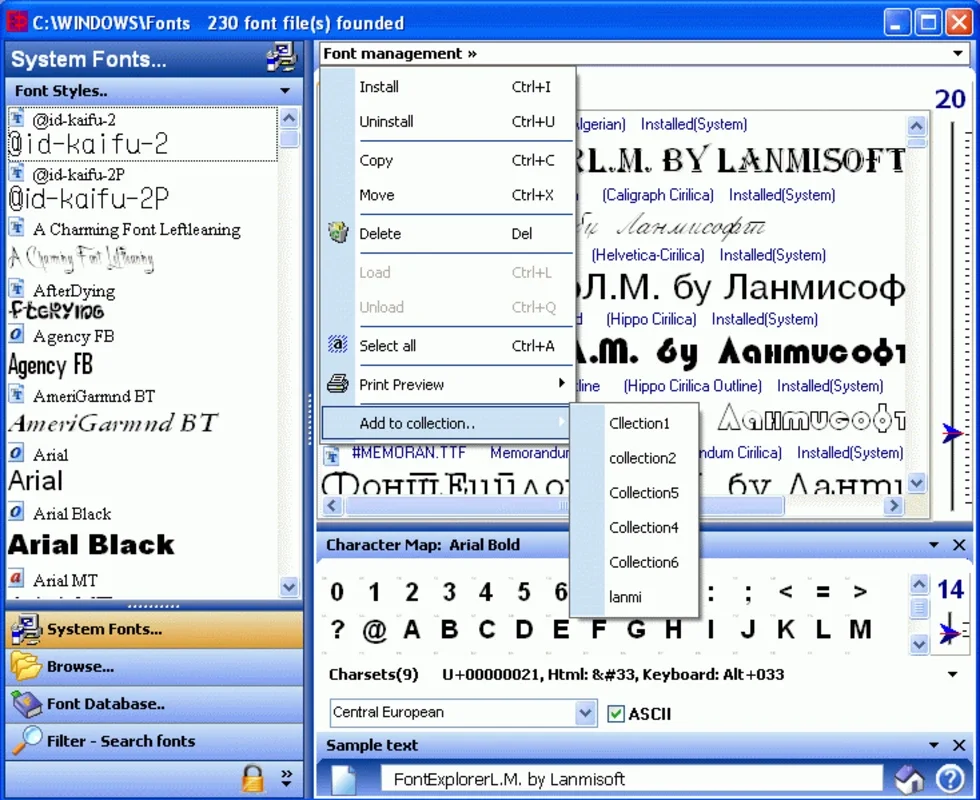 FastFontPreview: Your Free Windows Font Manager