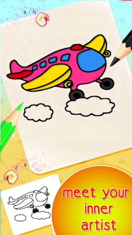 Planes Drawing & Coloring Book for Android - Unleash Creativity