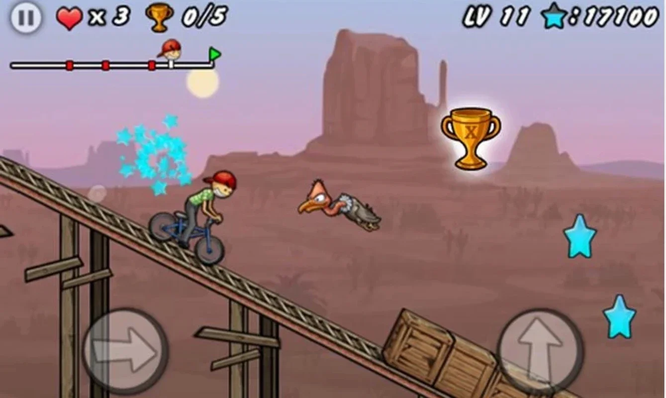 BMX Boy for Android - Enjoy Two-Dimensional BMX Fun