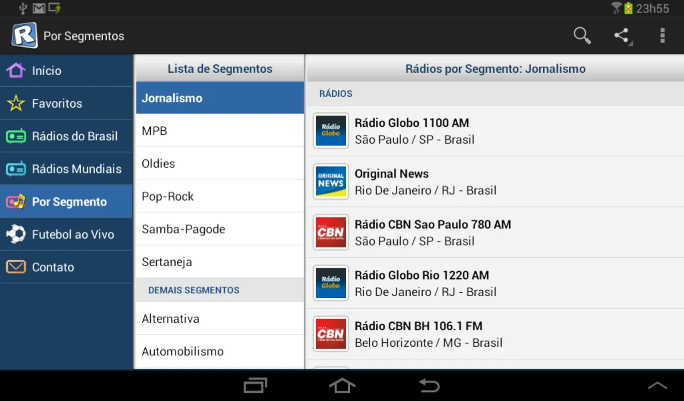 RadiosNet for Android - Explore Diverse Radio Stations