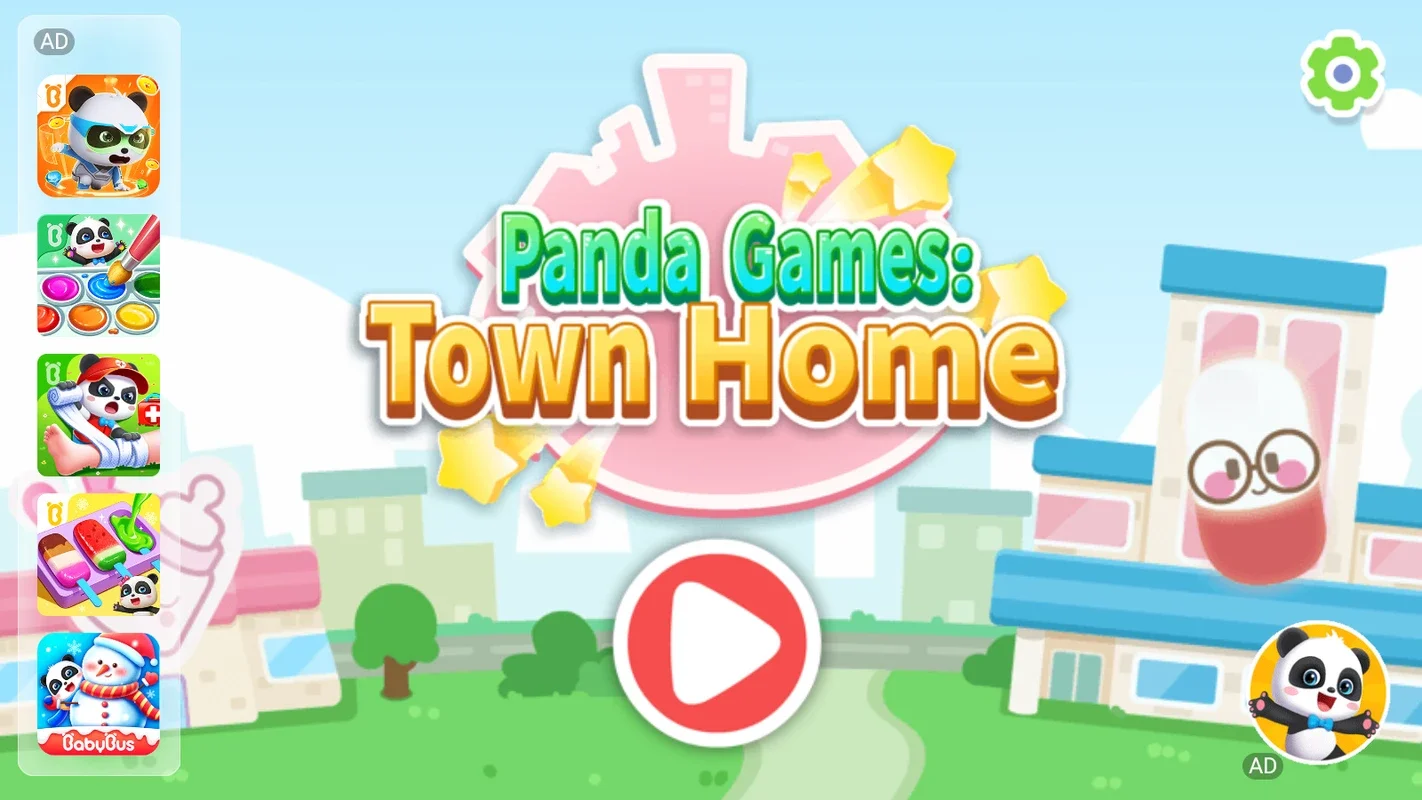 Panda Games: Town Home for Android - An Educational Adventure for Kids