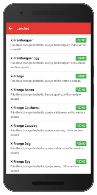 Sr. Coxinha Guarabira for Android - Gourmet Meals at Your Fingertips