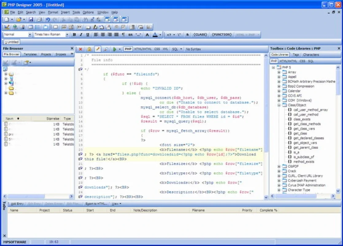 phpDesigner: Powerful Free PHP Editor for Windows