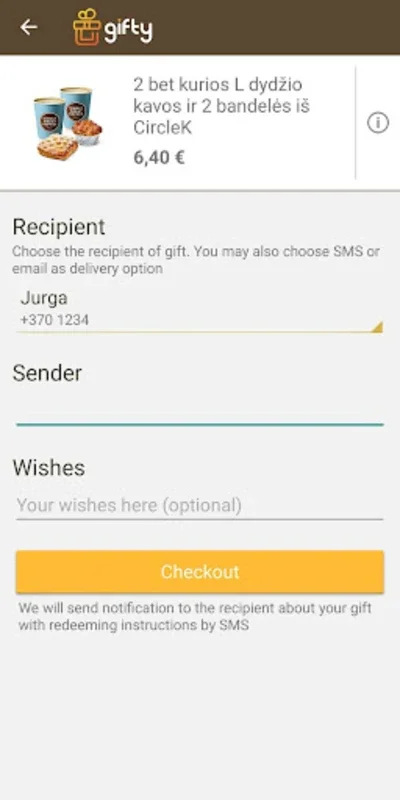 Gifty for Android - Simplify Gift-Giving