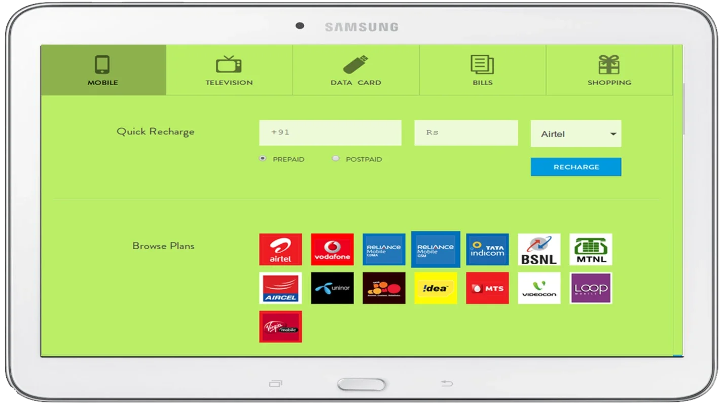 MobileRecharge for Android: Simplify Your Recharges