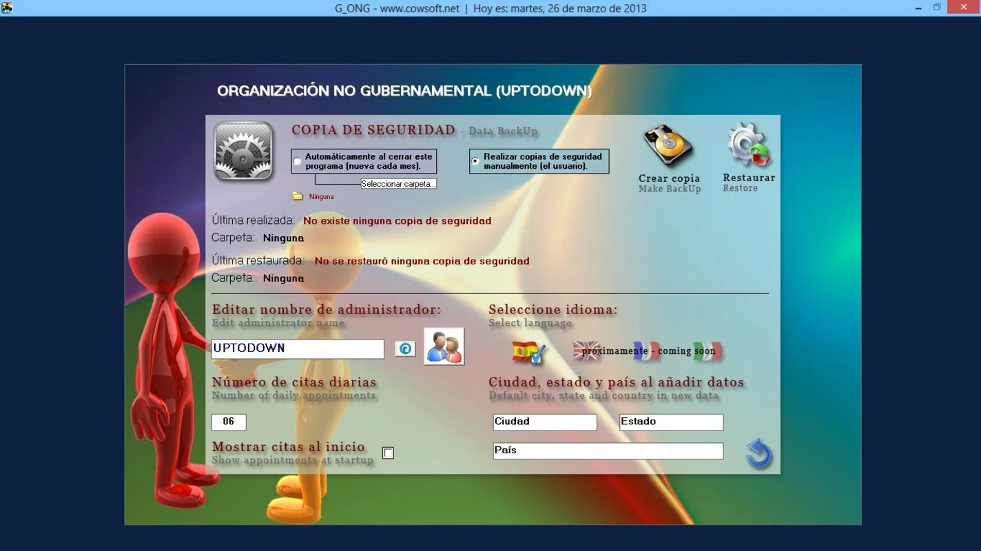 Gestión de ONGs for Windows: Streamlining NGO Management