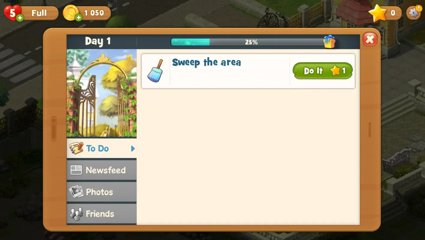 Gardenscapes for Android - Play and Restore Gardens