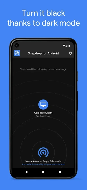 Snapdrop for Android: Simplifying Local File Transfers