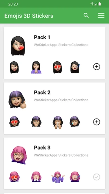 Emojis 3D Stickers WASticker for Android: Enhance Chats