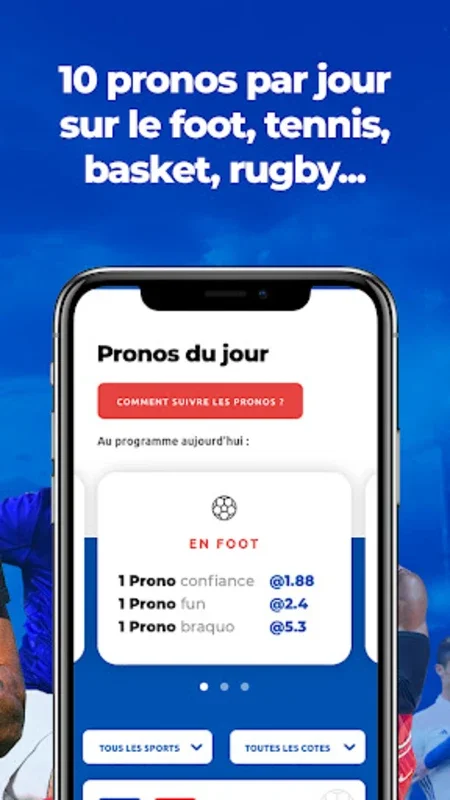 France Pronos for Android - Expert Sports Betting App