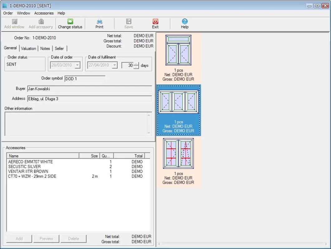 PVC Windows Designer for Windows - Custom Window Design Tool