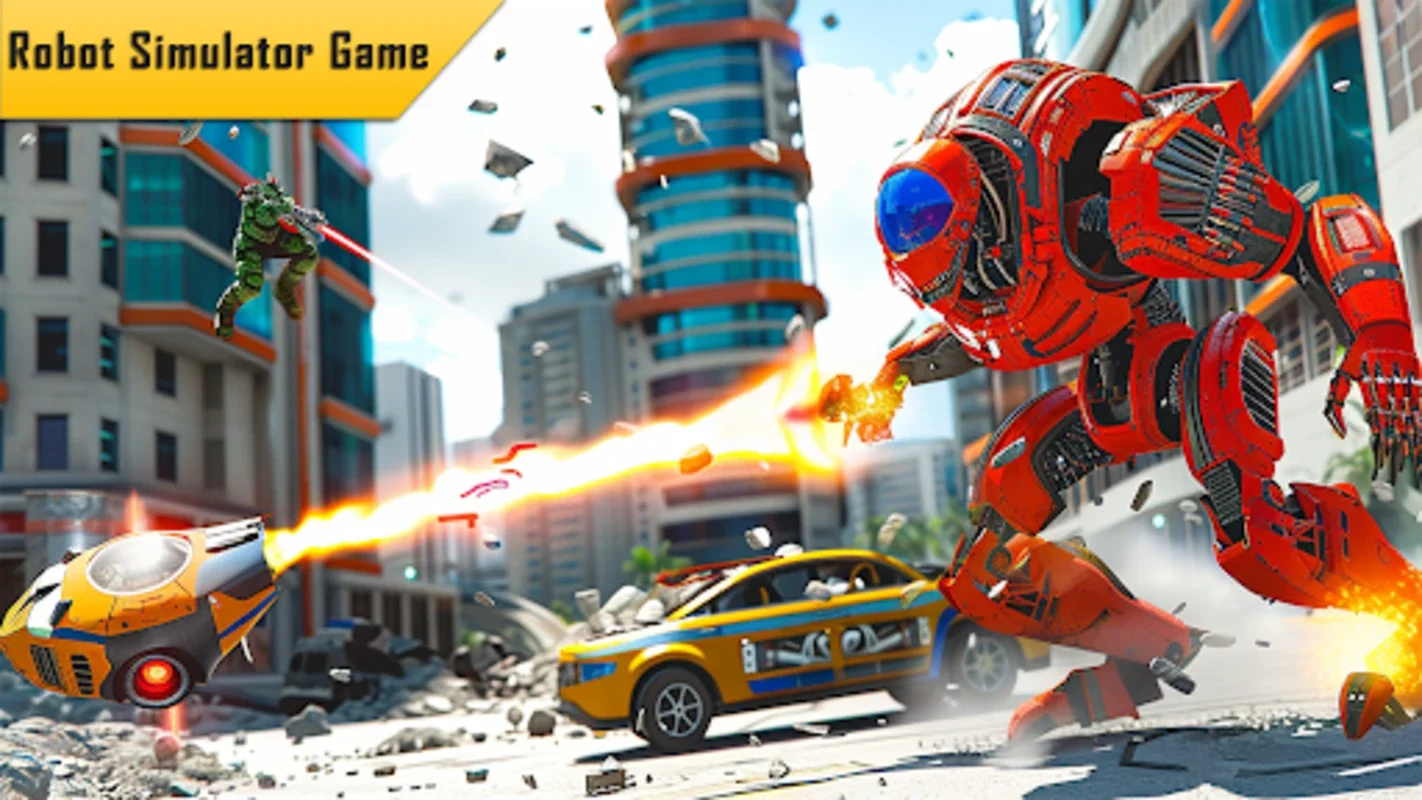 Flying Car Robot Shooting Game for Android: Thrilling Adventures