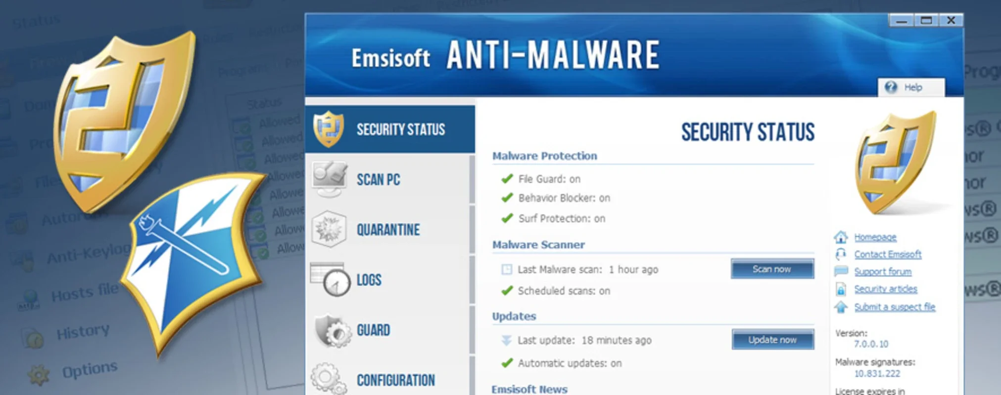 Emsisoft Internet Security Pack for Windows - Secure Your System